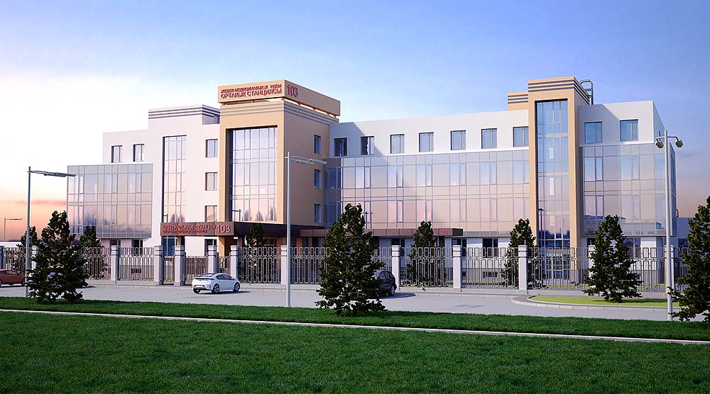 Центральная станция скорой медицинской помощи г. Астана
